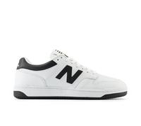 New Balance Men's 480 in White/Black Leather, size 7.5