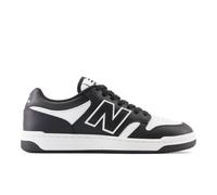 New Balance Men's 480 in White/Black Leather, size 9