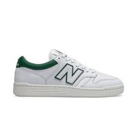 New Balance Men's 480 in White/Grey Textile, size 4