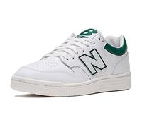 New Balance Men's 480 Sneaker, White/Green, 9.5 UK
