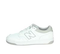 New Balance Men's 480 Sneaker, White/Grey Matter, 7.5 UK
