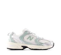 New Balance Men's 530 Sneaker, Silver Metallic-Green, 6.5 UK