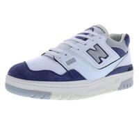 New Balance Mens 550, White/Blue-white, 8.5