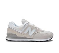 New Balance Men's 574 Core in Grey/White Suede/Mesh, size 9.5