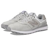 New Balance Men's 574 Greens V2 Golf Shoe, Light Grey, 11