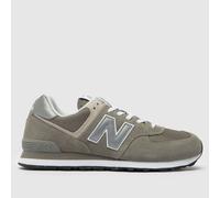 New Balance Men's 574 Trainers in Grey, Suede, Size: 9 UK 9