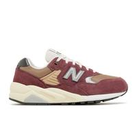 New Balance Men's 580 Sneaker, Washed Burgundy, 8.5 UK