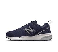 New Balance Men's 608 V5 Cross Trainer, Pigment/Gunmetal/Silver Metallic, 7.5 UK