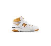 New Balance Men's 650 Sneaker, White/Canyon/Raincloud, 4.5 UK