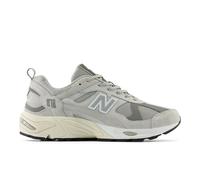 New Balance Men's 878 in Grey/Beige/Black Suede/Mesh, size 5.5