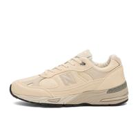 New Balance Men's 991v1 Sneaker Oyster Gray/Pistachio Shell/French Oak