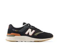 New Balance Men's 997H in Black/Red Suede/Mesh, size 10
