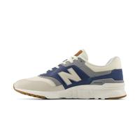 New Balance Men's 997H V1, White/Sea Salt/Vintage Indigo, 10.5