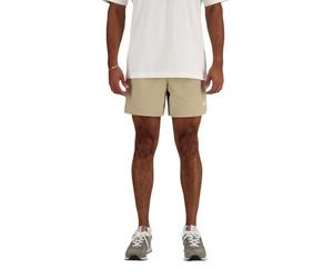 New Balance Men's Athletics Stretch Woven Short 5", Stoneware, Small