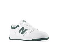 New Balance Men's Bb480 V1 Sneaker, White Nightwatch Green Light Aluminium, 9 UK