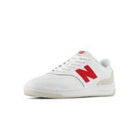 New Balance Men's BB80 Sneaker, White/Team Red, 10 UK