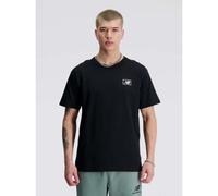 New Balance Mens Black Essentials Graphic T-Shirt