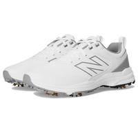 New Balance Men's Brighton V2 Golf Shoe, White/Grey, 8.5 UK
