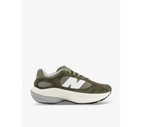 New Balance Mens Dark Moss Wrpd Logo-embroidered Suede and Mesh Low-top Trainers 7