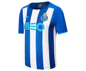 New Balance Men's Fc Porto Home Short Sleeve Jersey 2021/2022 Undershirt, M