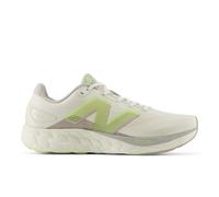 New Balance Men's Fresh Foam 680 v8 in Beige/White/Grey/Green Textile, size 10