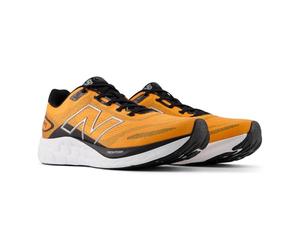 New Balance Men's Fresh Foam 680 V8 Sneakers, Sizzle/Black/Dark Silver Metallic, 9