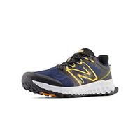 New Balance Men's Fresh Foam Garoé V1 Trail Running Shoe, Nb Navy/Hot Marigold/Black, 9 UK