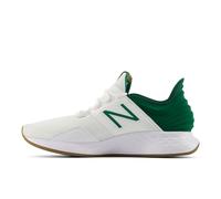 New Balance Men's Fresh Foam Roav V1 Sneaker, White/Classic Pine/Incense, 12.5 UK
