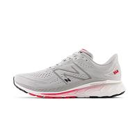 New Balance Men's Fresh Foam X 860 V13 Sneaker, Light Aluminum/True Red/Black, 12.5 UK