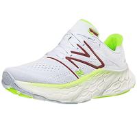 New Balance Men's Fresh Foam X More v4 Sneaker, Quartz Grey/Thirty Watt/Brick Red, 9 UK