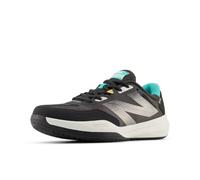 New Balance Men's FuelCell 796 V4 Tennis Shoe, Black Cement/Cyber Jade/Clementine, 8.5 UK