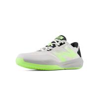 New Balance Men's FuelCell 796 V4 Tennis Shoe, White/Bleached Lime Glo/Black, 9 UK