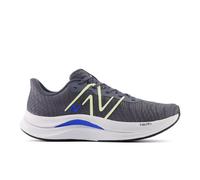 New Balance Men's FuelCell Propel v4 in Blue/Yellow/Grey Synthetic, size 6.5