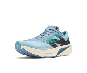 New Balance Mens FuelCell Rebel V4, Heron Blue/Chrome Blue, 14 Wide