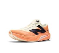New Balance Men's FuelCell Rebel V4 Running Shoe, Hot Mango/Angora/Black, 14