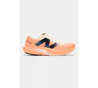 New Balance Men's FuelCell Rebel v4 in Orange/Beige/Black Synthetic, size 10.5