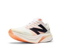 New Balance Men's FuelCell Supercomp Elite V4 Running Shoes, White/Angora/Hot Mango, 8.5