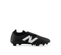 New Balance Unisex Adult Furon V7 Dispatch FG Soccer Shoe, Black/White/True Red, 13 Wide Women/11.5 Men