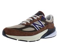 New Balance Men's Made in USA 990v6 Sneakers, Brown/Rich Oak-brown, 8.5
