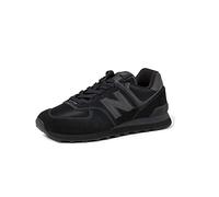 New Balance Men's Nb 574 Sneakers, Triple Black ETE, 7.5 UK