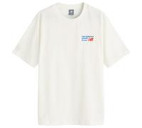 New Balance Men's NB Athletics Premium Logo Relaxed Tee Sea Salt