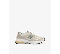 New Balance Mens New Balance 2010 Mesh and Faux-Leather Trainers Timberwolf Turtledove 9