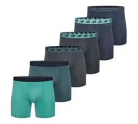 New Balance Men's Premium Performance Boxer Brief, Tm NVY/Thnd/Jade/Airy, L