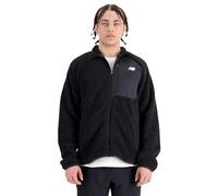 New Balance Men's Q Speed Sherpa Jacket, Black, XL