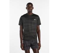 New Balance Athletics Printed Short Sleeve T-Shirt Slate Black - XL