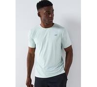New Balance Mens Running Race Day T-Shirt - Clayash (Cys) - Green, Clayash (Cys), Size M, Men Clayash (Cys)