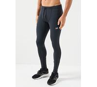 New Balance Mens Running Sleek Tights, Black, Size 2Xl, Men Black