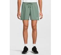 New Balance Men's Running Sport Essentials 5 Inch Shorts - Green, Darkjuni (Dkj), Size S, Men Darkjuni (Dkj)