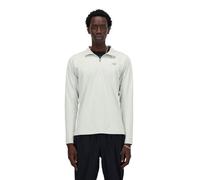 New Balance Men's Space Dye 1/4 Zip Sweatshirt, Athletic Grey, Medium