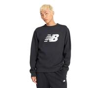 New Balance Mens Sport Core Brushed Crew Sweatshirt Size: Large, Colour: Black